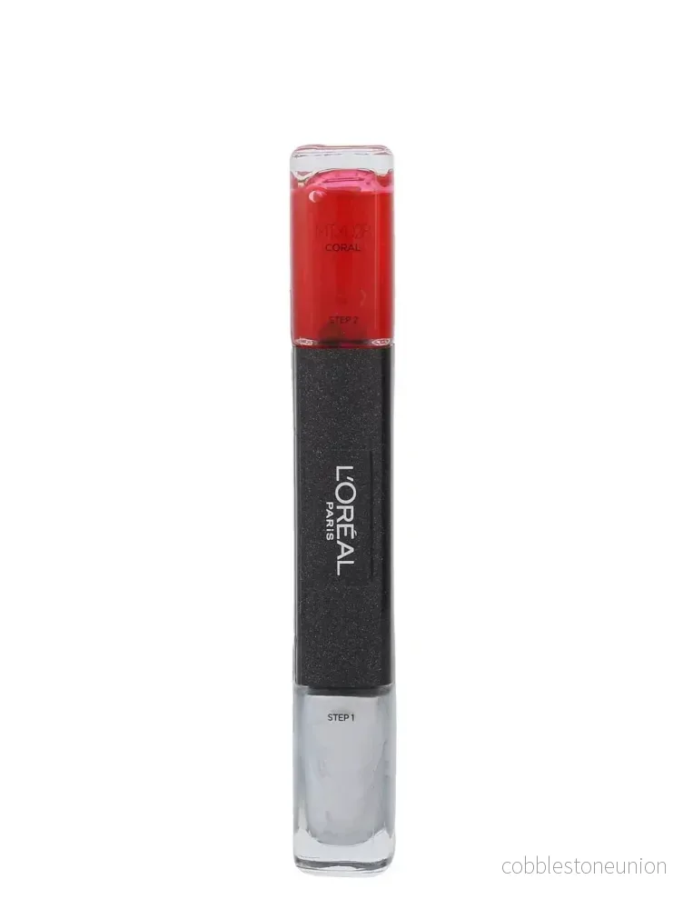 L’Oreal Paris, Infallible, Nagellack 2-i-1, MTX 028, Korall, 2 x, 5 ml L’Oreal Paris, Infallible, Nagellack 2-i-1, MTX 028, Korall, 2 x, 5 ml