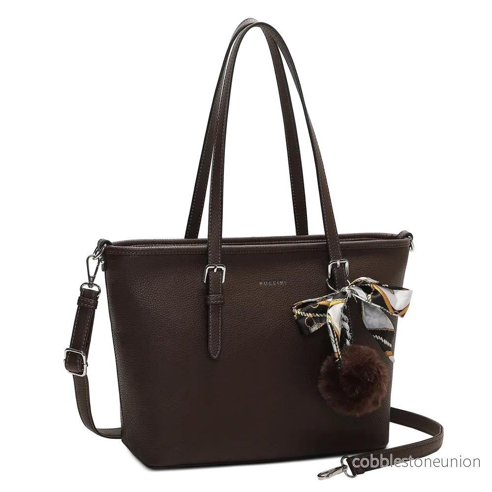 Puccini Tote Anna mörkbrun Puccini Tote Anna mörkbrun
