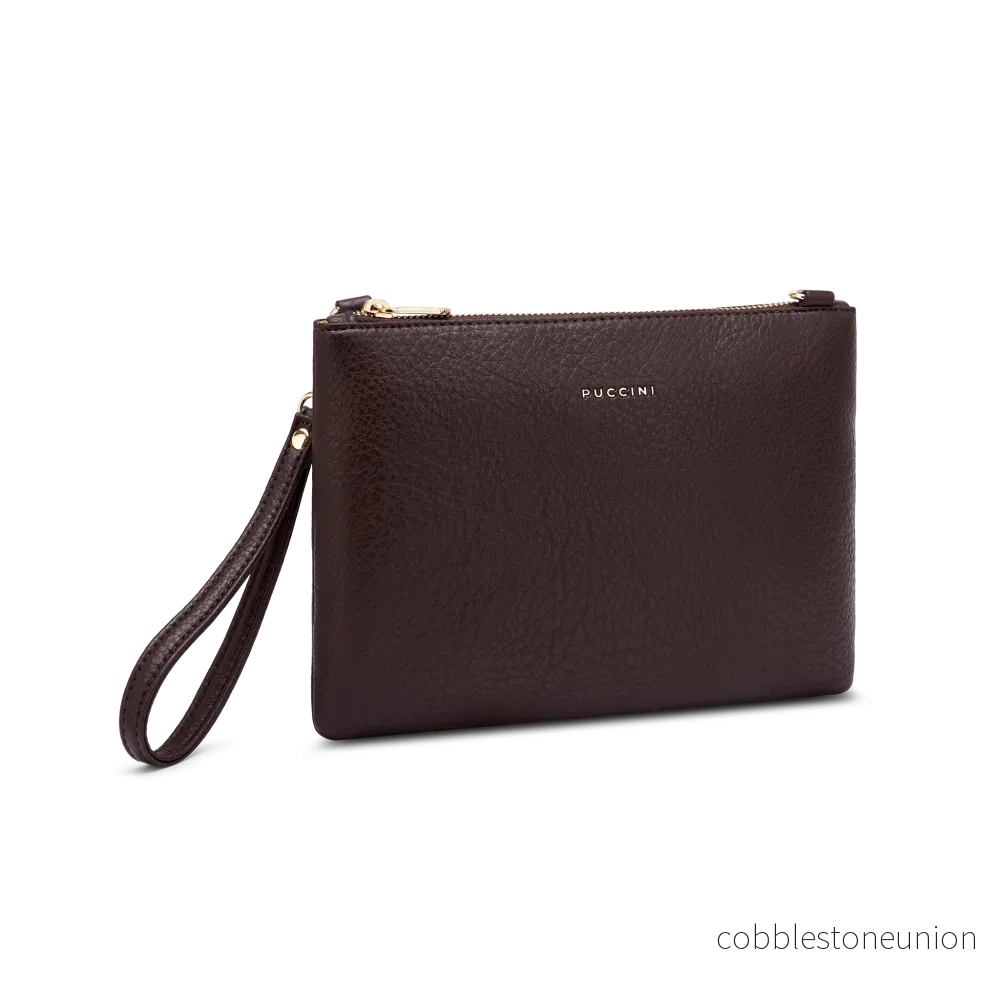 Puccini Crossbody mörkbrun - Bild 3