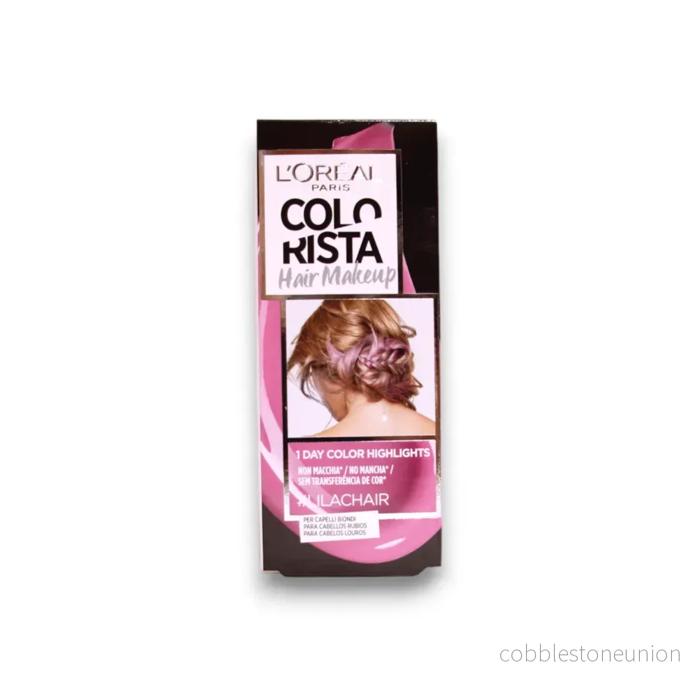 L'Oreal Paris, Colorista Hair Makeup, Semi-permanent hårfärg, #LILAHÅR, 30 ml - Bild 2