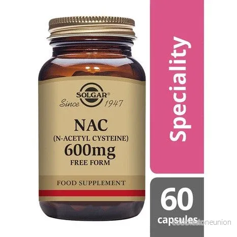 Solgar NAC (N-Acetyl-L-Cysteine) 600 mg 60 veg. kapslar - Bild 2