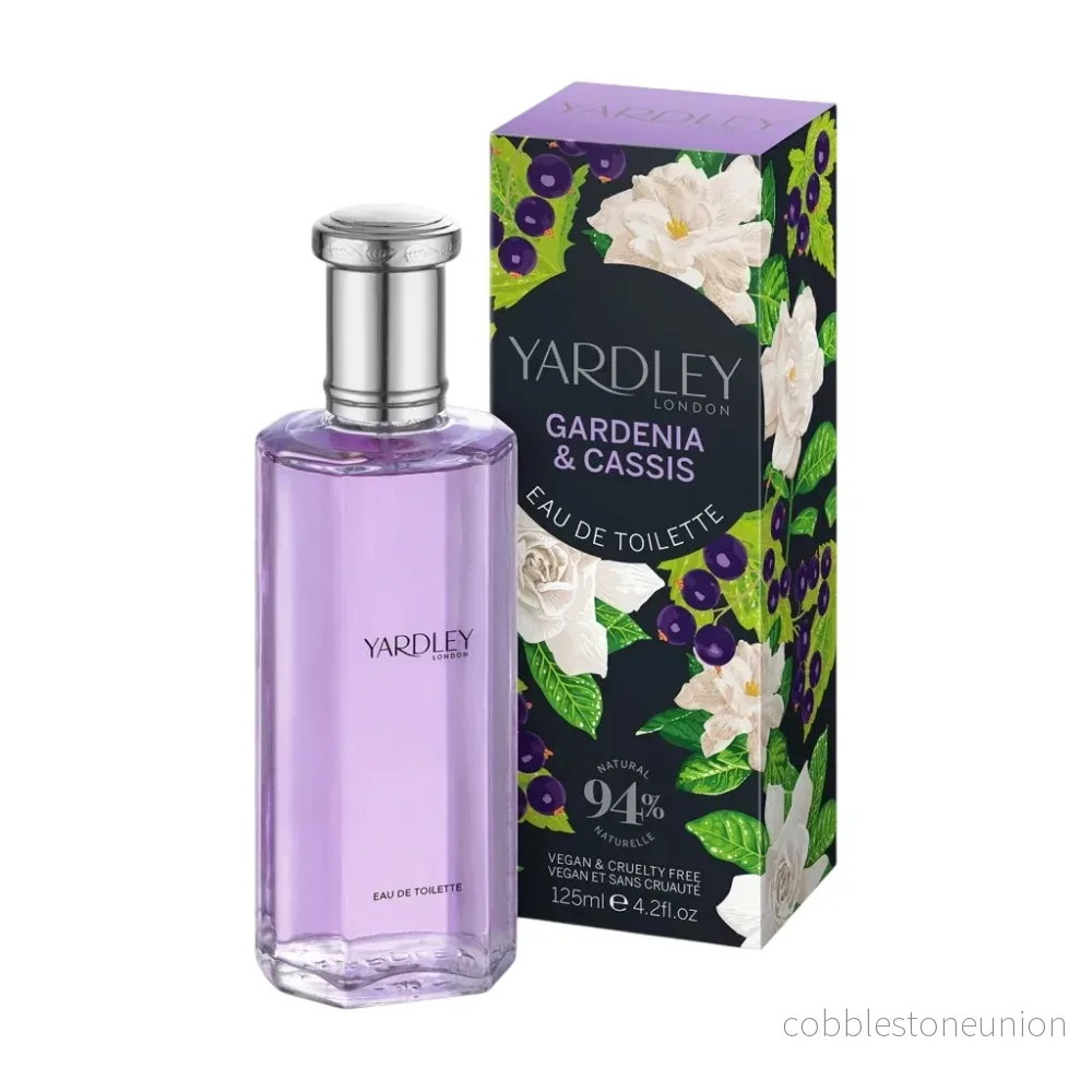 Yardley, Gardenia & Cassis, Eau de Toilette, För kvinnor, 125 ml Yardley, Gardenia & Cassis, Eau de Toilette, För kvinnor, 125 ml
