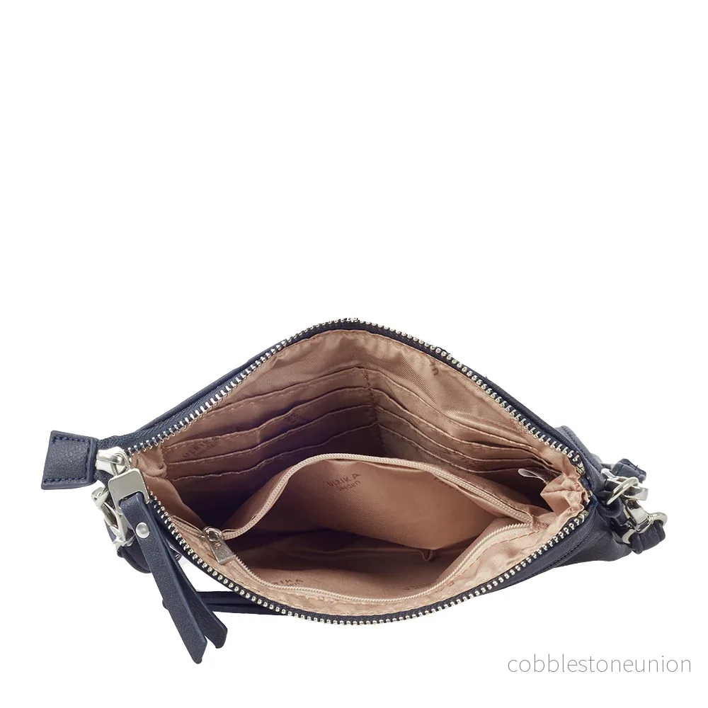 Ulrika Design Clutch/axelväska marin - Bild 3