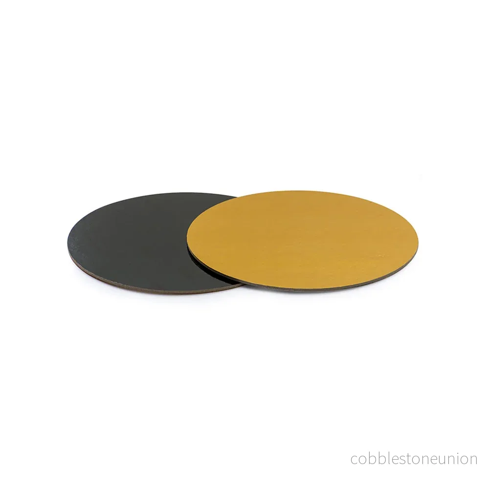Tårtbricka 30 cm – Guld/Svart Tårtbricka 30 cm – Guld/Svart