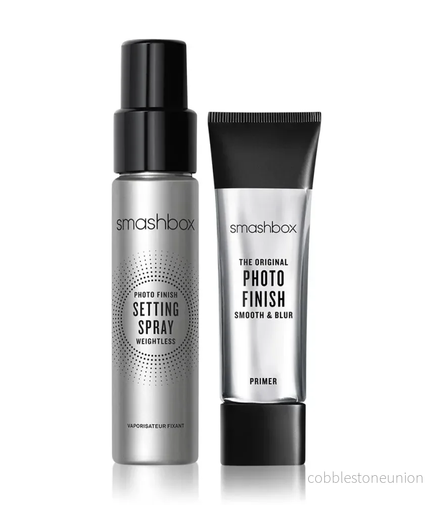 Duet Set Smashbox: Photo Finish, Matte Finish, Liquid Primer, 12 ml + Photo Finish, Setting Spray, 30 ml Duet Set Smashbox: Photo Finish, Matte Finish, Liquid Primer, 12 ml + Photo Finish, Setting Spray, 30 ml
