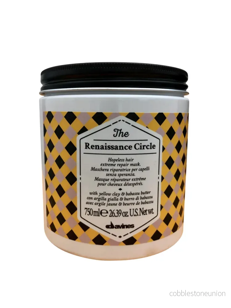 Davines, The Renaissance Circle, Hårbehandlingskräm mask, Reparation, 750 ml Davines, The Renaissance Circle, Hårbehandlingskräm mask, Reparation, 750 ml