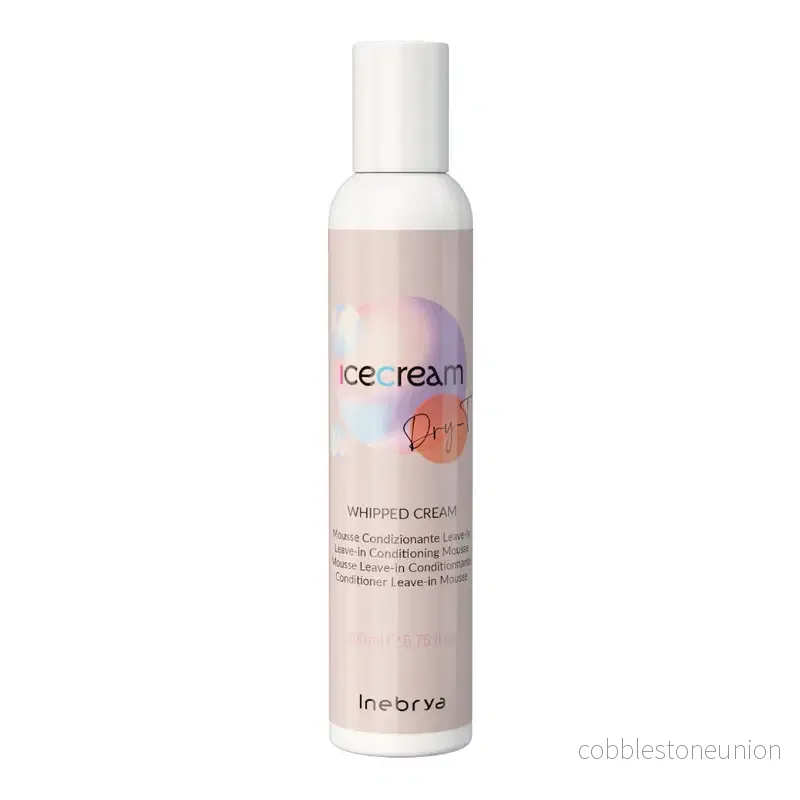 Inebrya, Ice Cream Dry-T, Leave-in balsam, Återfuktande, 200 ml Inebrya, Ice Cream Dry-T, Leave-in balsam, Återfuktande, 200 ml