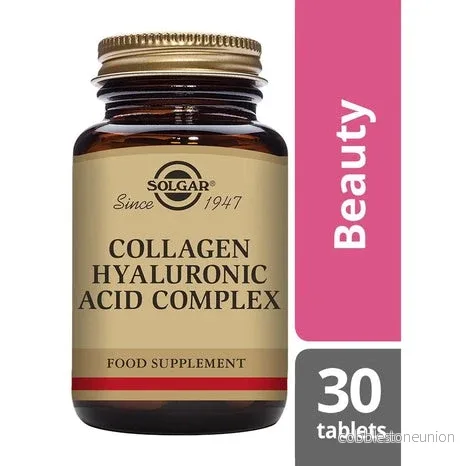 Solgar Collagen Hyaluronic Acid Complex 120 mg, 30 tabletter - Bild 2