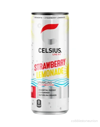 Celsius Starwberry lemonade 355 ml burk 24-pack Celsius Starwberry lemonade 355 ml burk 24-pack