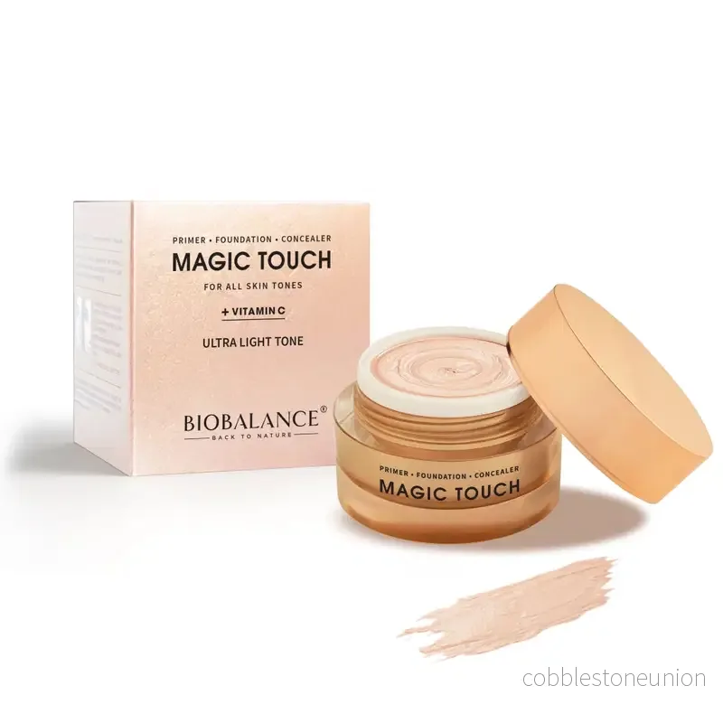 Bio Balance, Magic Touch, Brightening & Covering, Primer, Concealer & Foundation 3-In-1, Ultra Light, 30 ml