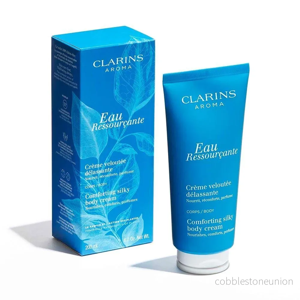 Clarins, Eau Ressourcante, Närande, Kroppskräm, När som helst, 200 ml - Bild 2