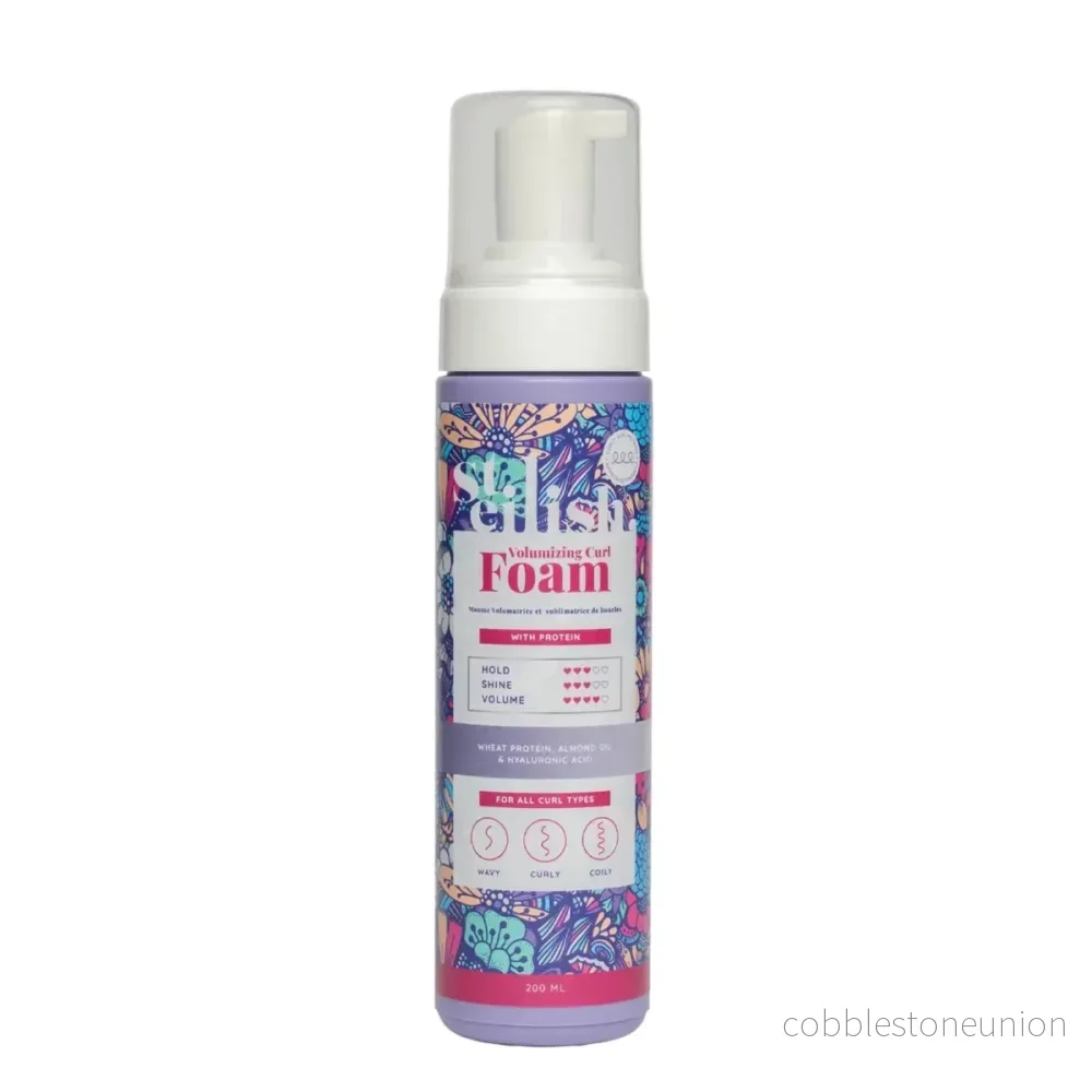 Steilish, Volumizing Curl, Hårstylingsskum, Volumizing & Defining, 200 ml Steilish, Volumizing Curl, Hårstylingsskum, Volumizing & Defining, 200 ml