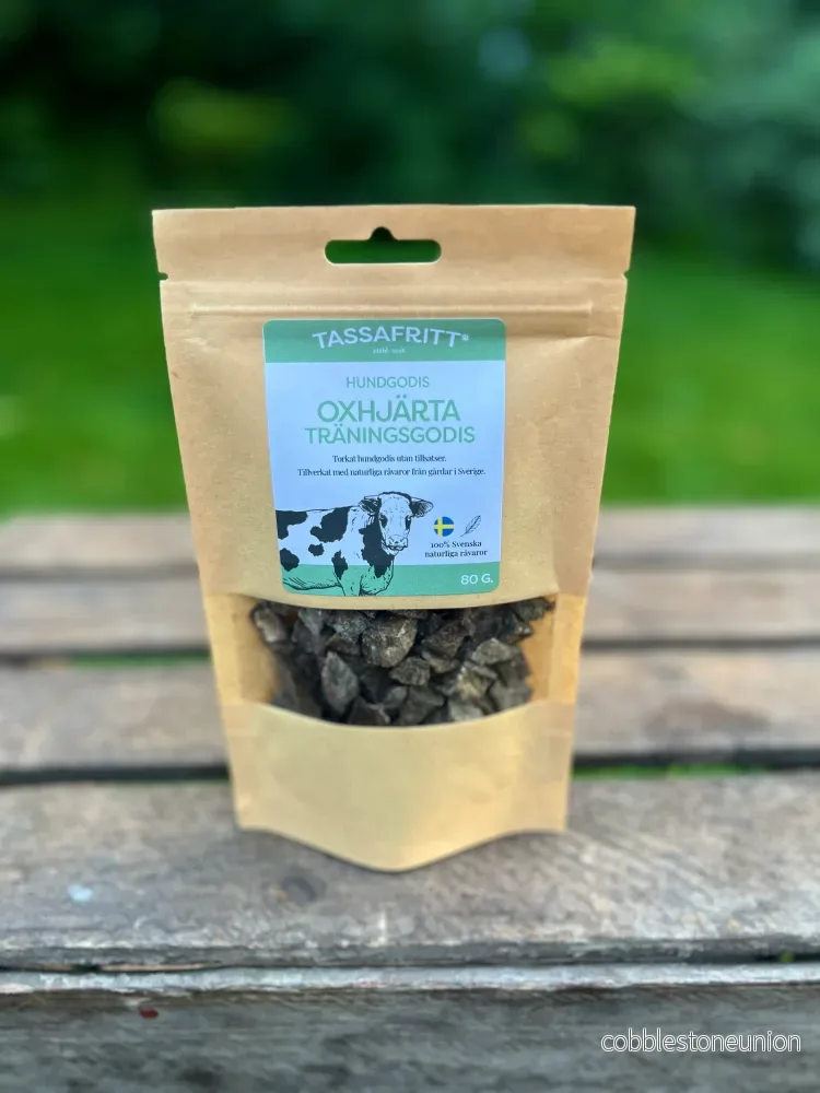 Hundgodis Oxhjärta 80g