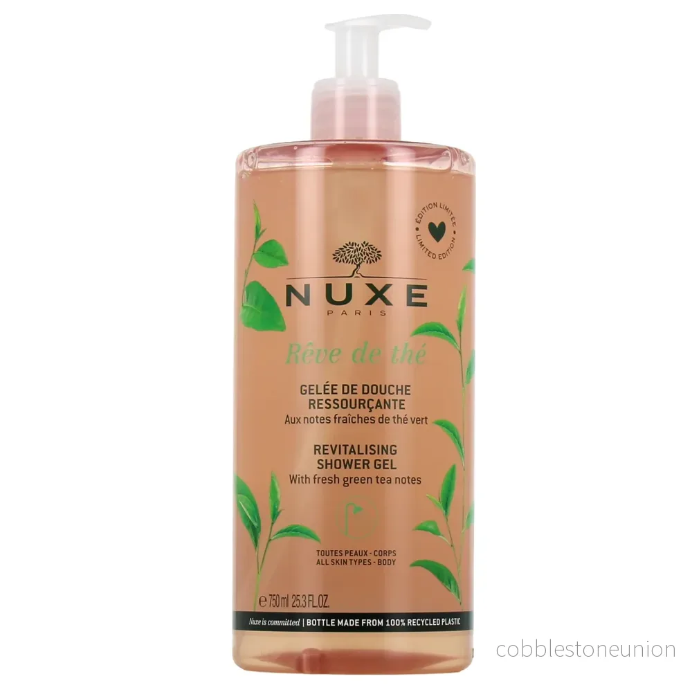 Nuxe, Reve de The, Revitalizing, Shower Gel, All Skin Types, 750 ml Nuxe, Reve de The, Revitalizing, Shower Gel, All Skin Types, 750 ml