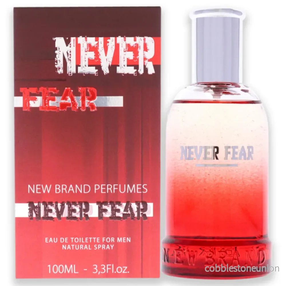 Nytt märke, Never Fear, Eau de Toilette, För män, 100 ml