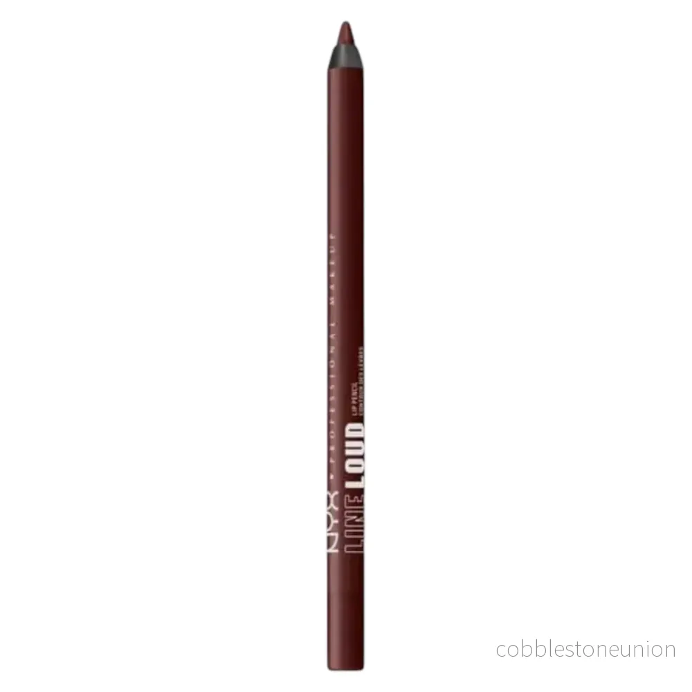 Nyx, Line Loud Goal Crusher, Vegan, Vasspencil, Läppenna, 02, Gör ett uttalande, 1.2 g Nyx, Line Loud Goal Crusher, Vegan, Vasspencil, Läppenna, 02, Gör ett uttalande, 1.2 g