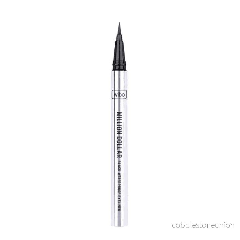Wibo, Million Dollar, Vattentät, Filtpenna, Flytande eyeliner, 1, Svart, 0.8 g Wibo, Million Dollar, Vattentät, Filtpenna, Flytande eyeliner, 1, Svart, 0.8 g