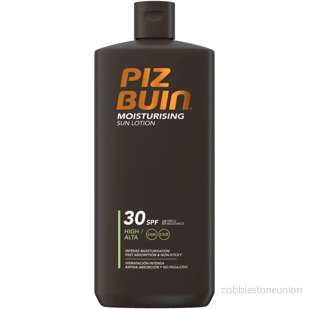 Piz Buin, Moisturizing, Sol skydd, Solkräm, SPF 30, UVA & UVB, 400 ml Piz Buin, Moisturizing, Sol skydd, Solkräm, SPF 30, UVA & UVB, 400 ml