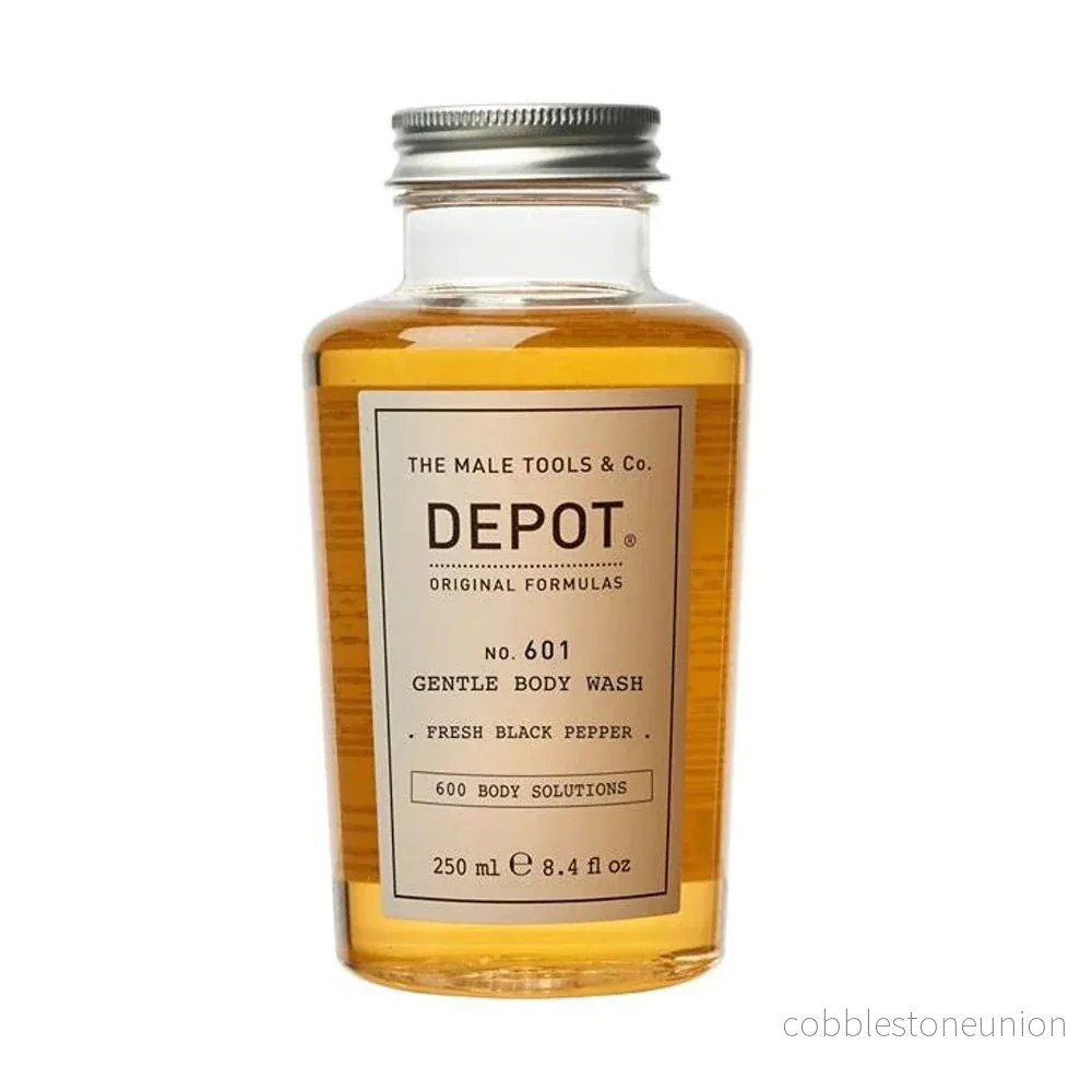 Depot, 600 Body Solutions Nr 601, Botanical Complex, Cleansing, Fresh Black Pepper, Duschgel, 250 ml