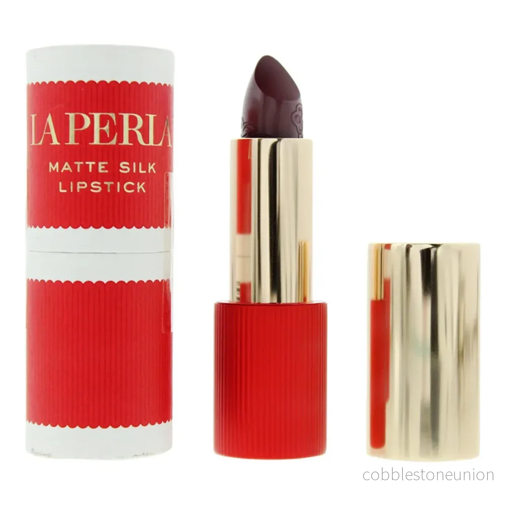 La Perla, Matte Silk, Matt, Krämigt läppstift, 108, Plommonröd, 3.5 g - Bild 2