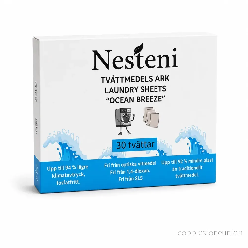 Tvättmedelsark 30 tvättar