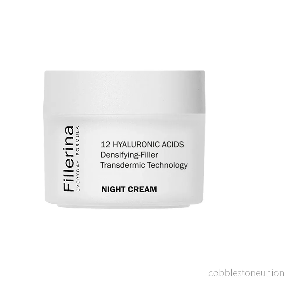 Labo Suisse, Fillerina Everyday Grad 4, Hyaluronsyra, Rynkfyllande, Natt, Kräm, 50 ml