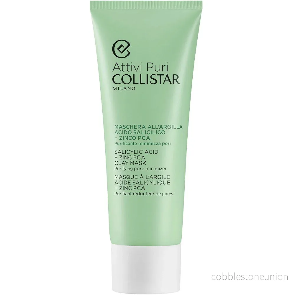 Collistar, Attivi Puri, Salicylsyra, Renande, Lermask, 75 ml