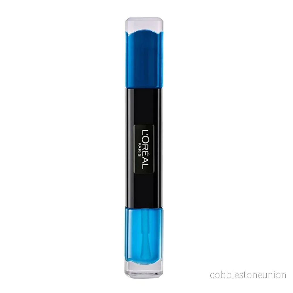 L’Oreal Paris, Infallible, Nagellack 2-i-1, 133, Blå pall, 2 x 5 ml L’Oreal Paris, Infallible, Nagellack 2-i-1, 133, Blå pall, 2 x 5 ml