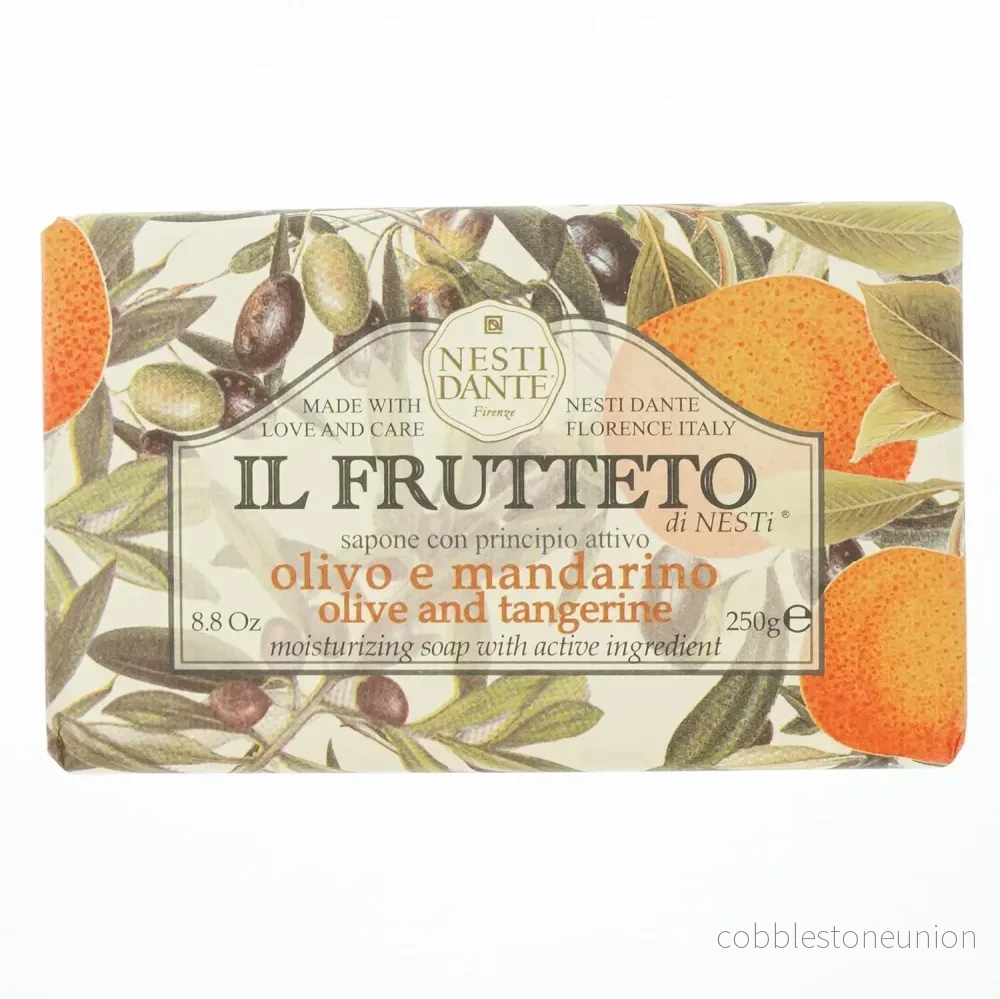 Nesti Dante, Il Frutteto, Olive & Tangerine, Soap Bar, 250 g Nesti Dante, Il Frutteto, Olive & Tangerine, Soap Bar, 250 g