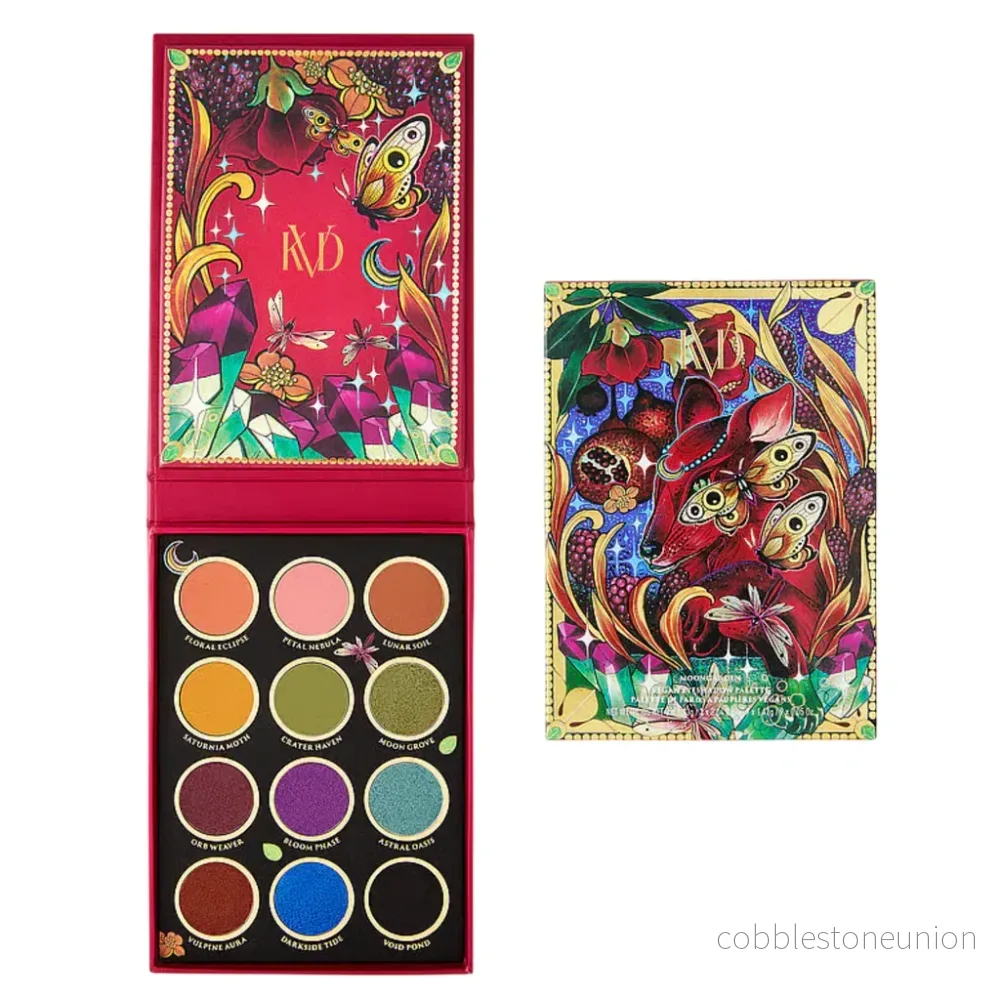 Kat Von D, Moongarden, Eyeshadow Palette, The Moon, 8 Shades, 16.17 g