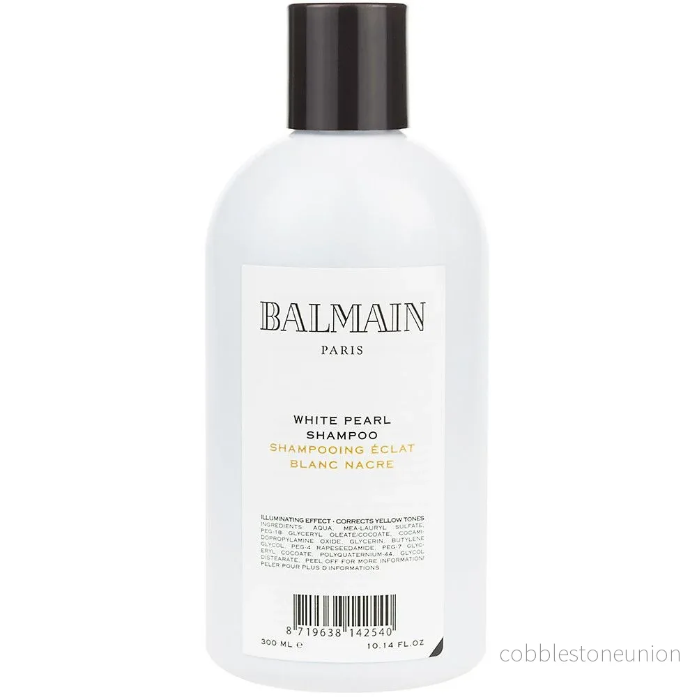 Balmain Professionnel, White Pearl, Glycerin, Hårschampo, För att ljusa upp, 300 ml Balmain Professionnel, White Pearl, Glycerin, Hårschampo, För att ljusa upp, 300 ml