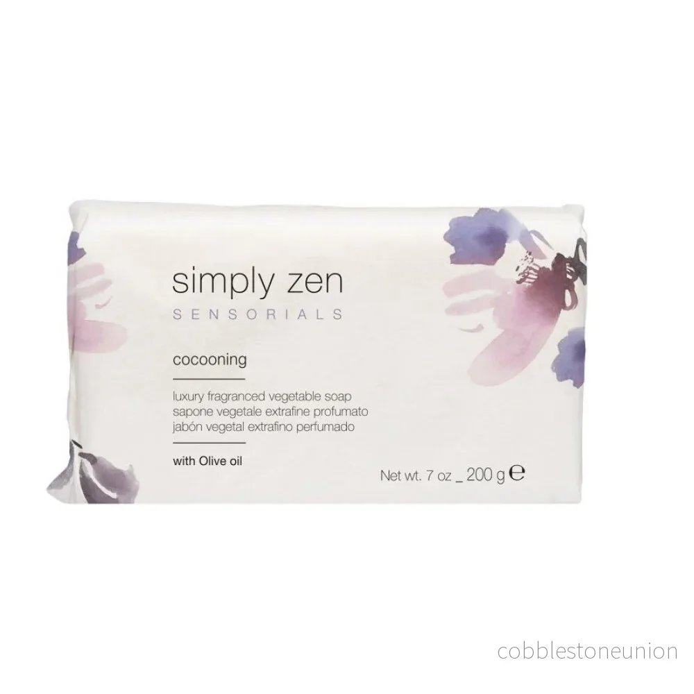 Simply Zen, Sensorials Cocooning, Cleanser, Soap Bar, 200 g Simply Zen, Sensorials Cocooning, Cleanser, Soap Bar, 200 g