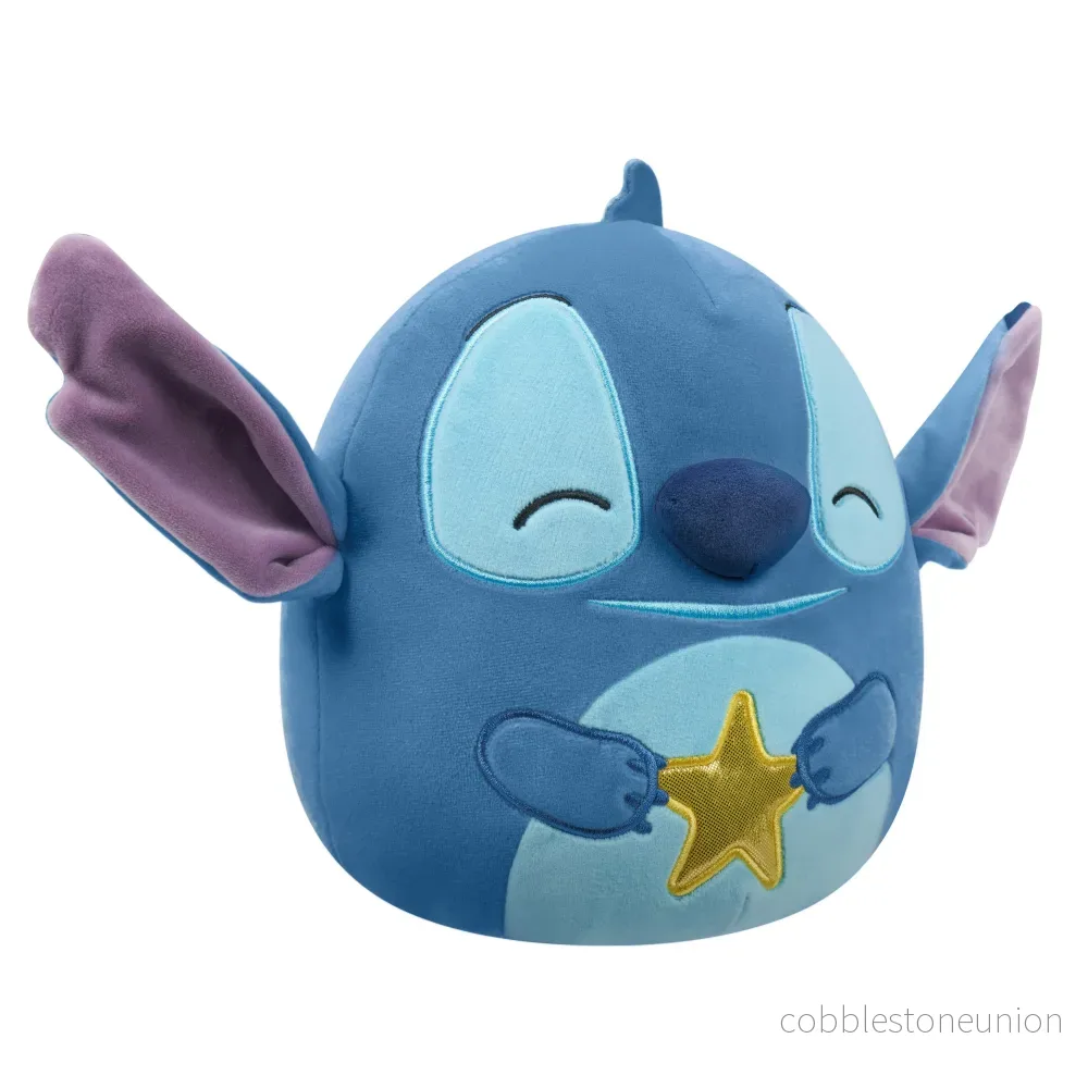 Squishmallows 25 cm Disney Stitch Holding Starfish