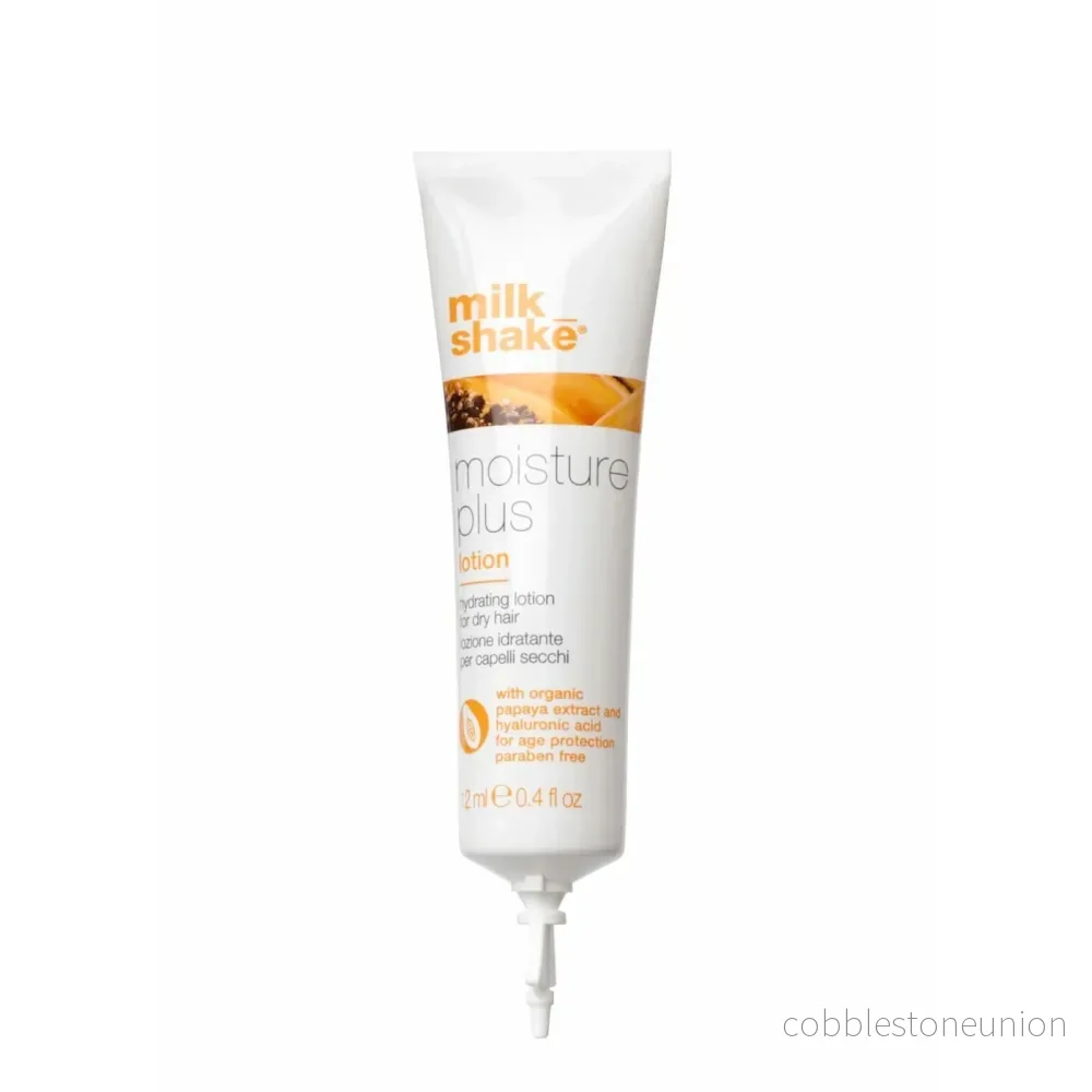 Set, Milk Shake, Moisture Plus, Parabenfri, Hårlotion, För återfuktning, 6 st, 12 ml