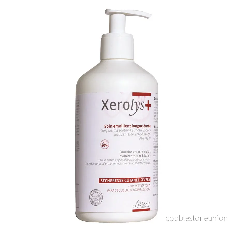 Lab Lysaskin, Xerolys 10, Urodium, Mjukgörande, Daglig, Emulsion, För ansikte, 500 ml Lab Lysaskin, Xerolys 10, Urodium, Mjukgörande, Daglig, Emulsion, För ansikte, 500 ml