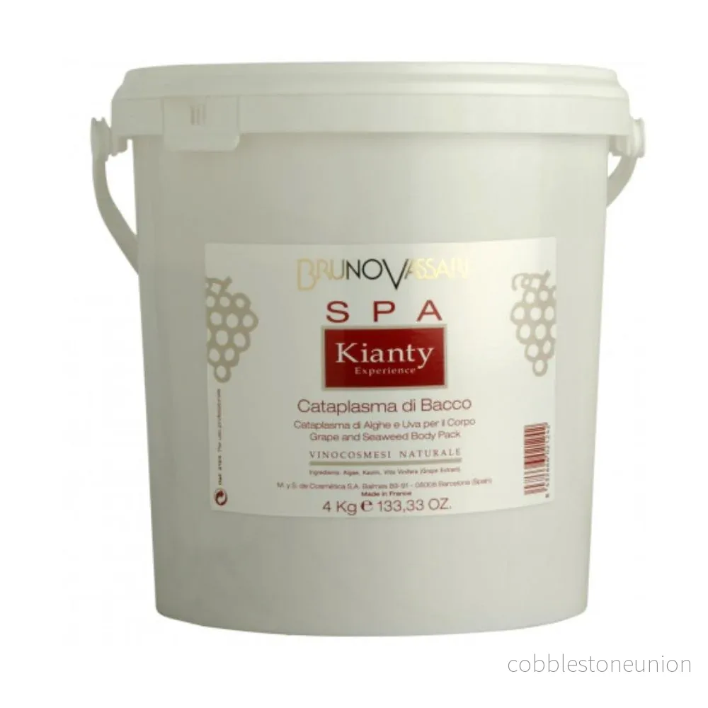 Bruno Vassari, Kianty SPA, Grape, Anti-age, Body Mask Cream, 4000 g