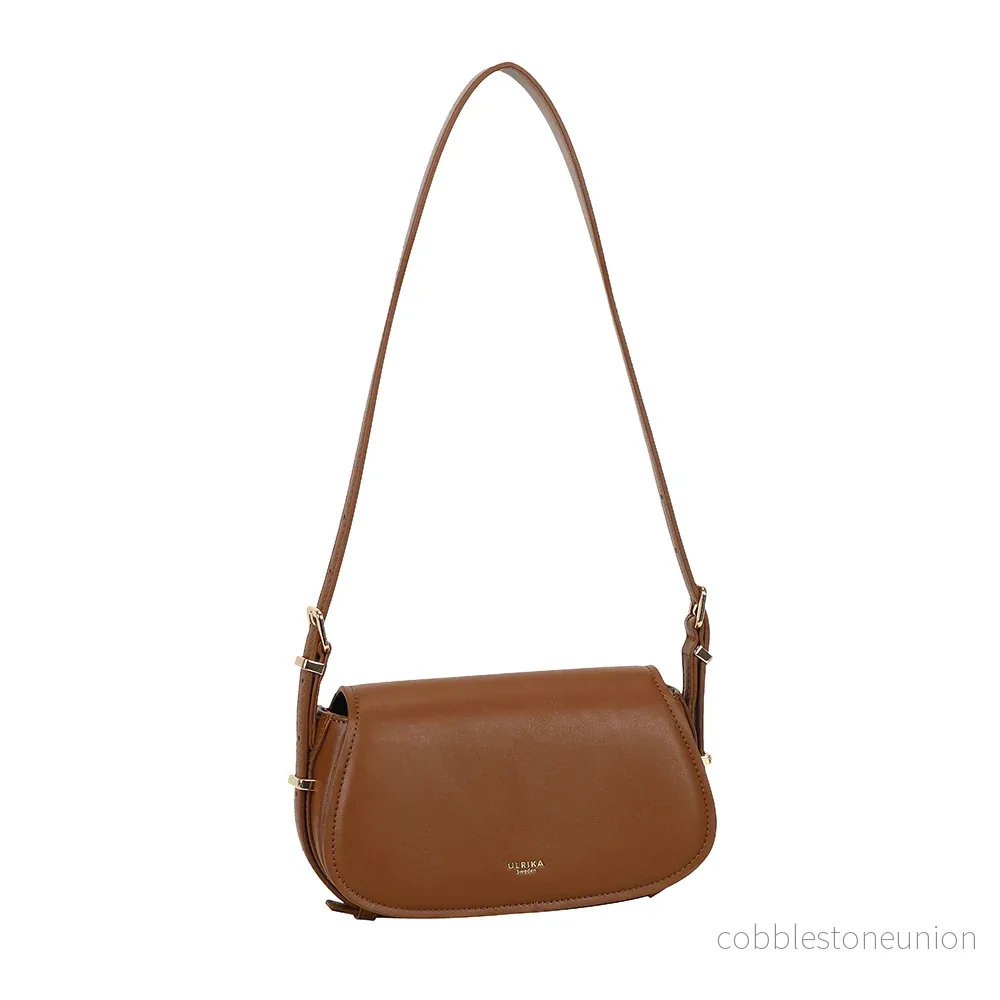 Ulrika Design Sadelväska Minimalism brun - Bild 2