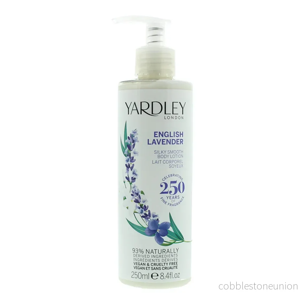 Yardley, English Lavender, återfuktande, kroppslotion, 250 ml Yardley, English Lavender, återfuktande, kroppslotion, 250 ml