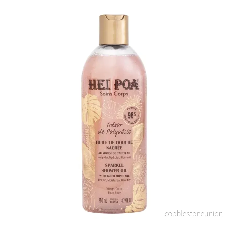 Hei Poa, Tresor De Polynesie, Shimmering, Shower Oil, For all skin types, 250 ml Hei Poa, Tresor De Polynesie, Shimmering, Shower Oil, For all skin types, 250 ml