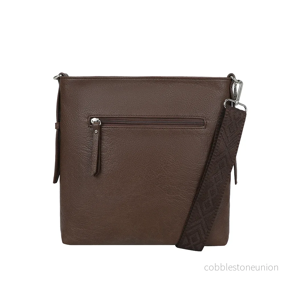 Ulrika Design Axelväska Pocket mörkbrun - Bild 3