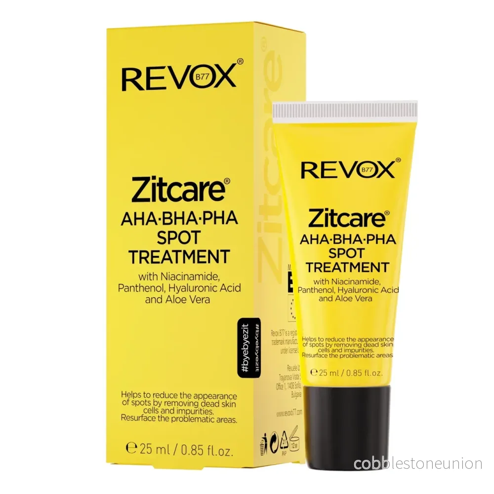 Revox B77, Zitcare, AHA/BHA/PHA, Mot blemmor, Lokal behandlingskräm, För akne och blemmor, För ansiktet, 25 ml - Bild 2