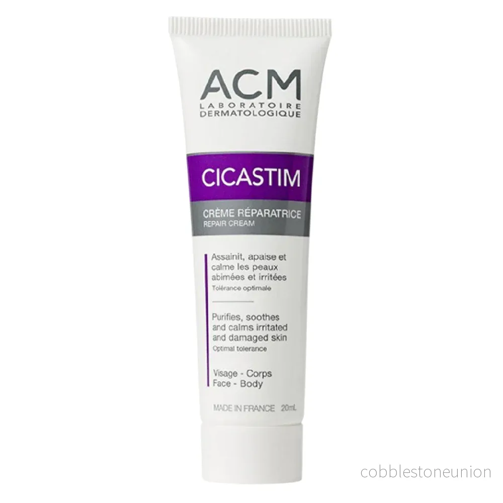 Laboratoire ACM, Cicastim, Reparativ, Kräm, För ansikte & hals, 20 ml Laboratoire ACM, Cicastim, Reparativ, Kräm, För ansikte & hals, 20 ml