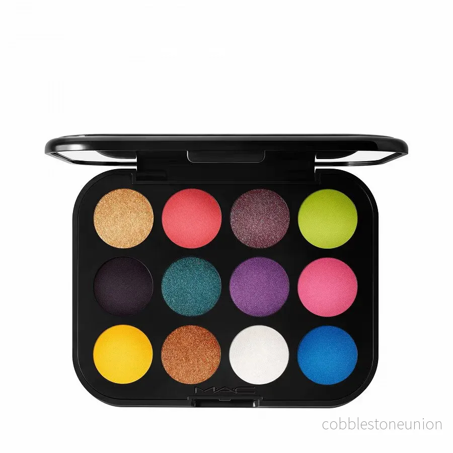 MAC, Connect In Colour, Eyeshadow Palette, Hi-Fi Colour, 12 Shades, 12.2 g MAC, Connect In Colour, Eyeshadow Palette, Hi-Fi Colour, 12 Shades, 12.2 g