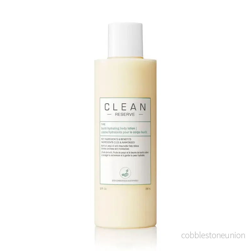 Clean, Reserve, Buritiolja, Återfuktande, Kroppslotion, 296 ml Clean, Reserve, Buritiolja, Återfuktande, Kroppslotion, 296 ml