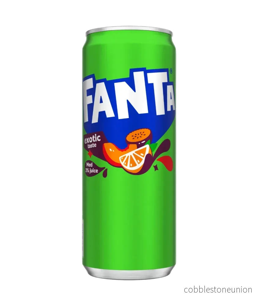 Fanta Exotic 33cl burk 20-pack Fanta Exotic 33cl burk 20-pack