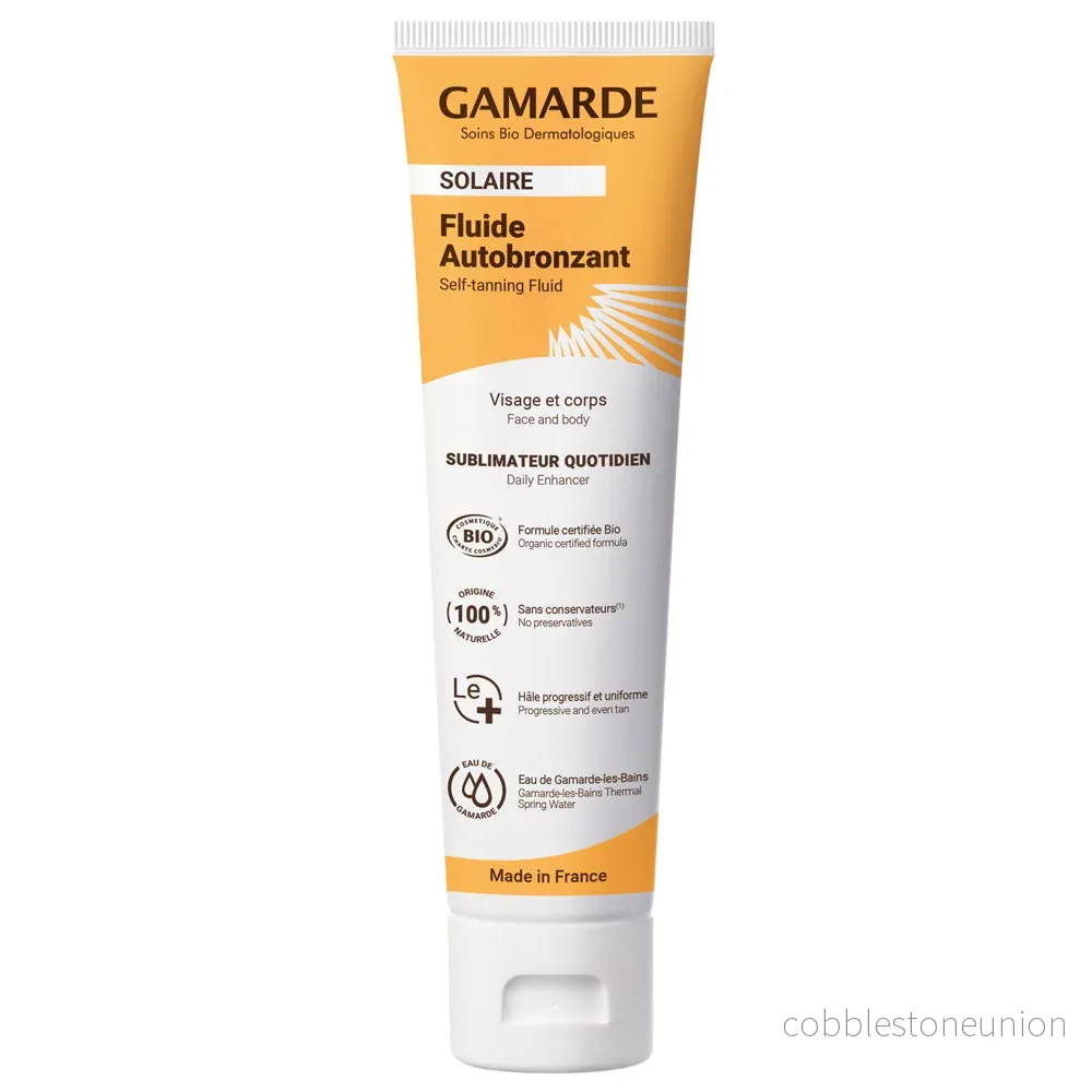Gamarde, Gamarde, Bio, Brun utan sol, Självbrunande vätska, För ansikte & kropp, 100 ml