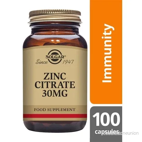 Solgar Zink Citrate 30 mg, 100 kapslar - Bild 2