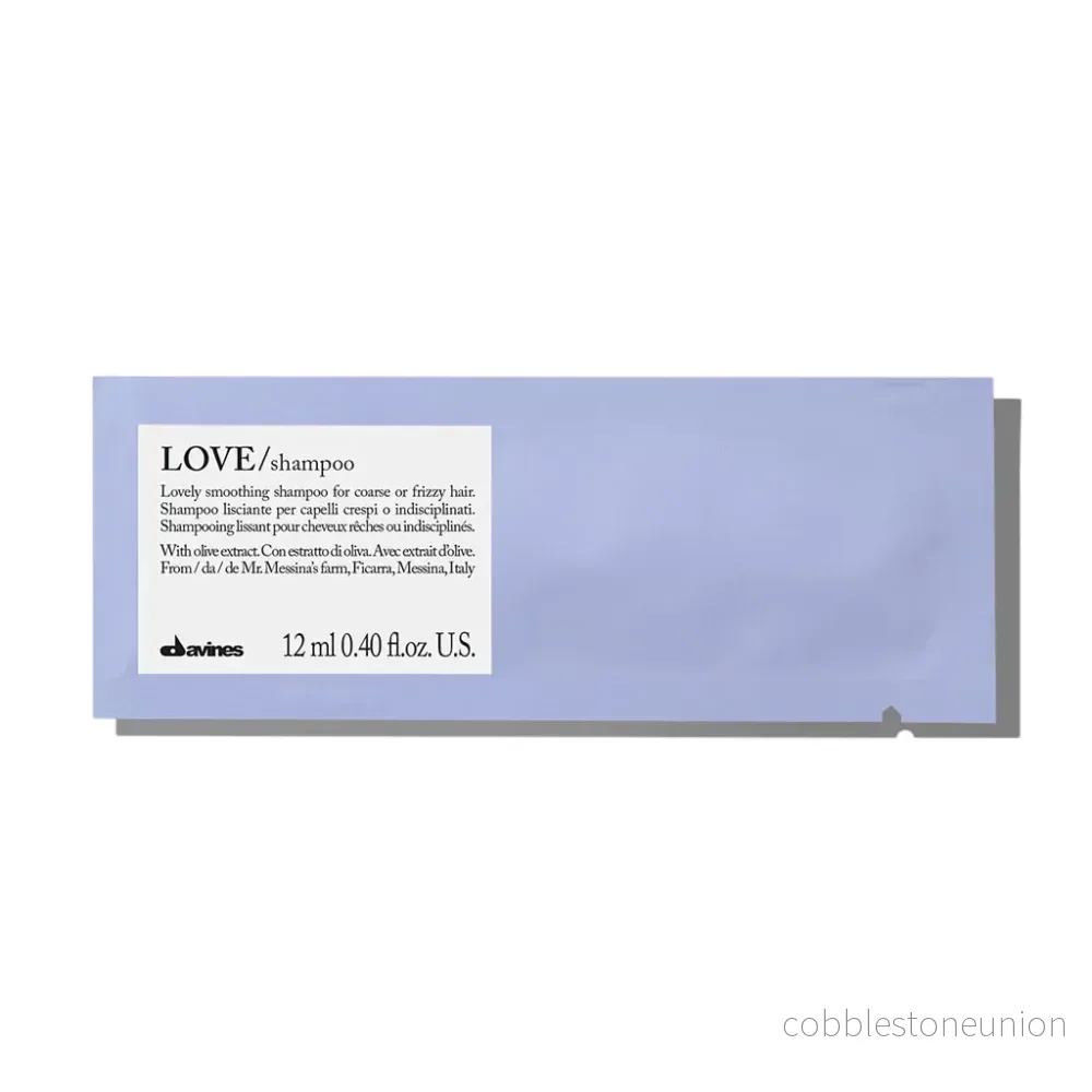 Set, Davines, Love Smoothing, Shampoo, Utjämnande, 12 st, 12 ml Set, Davines, Love Smoothing, Shampoo, Utjämnande, 12 st, 12 ml