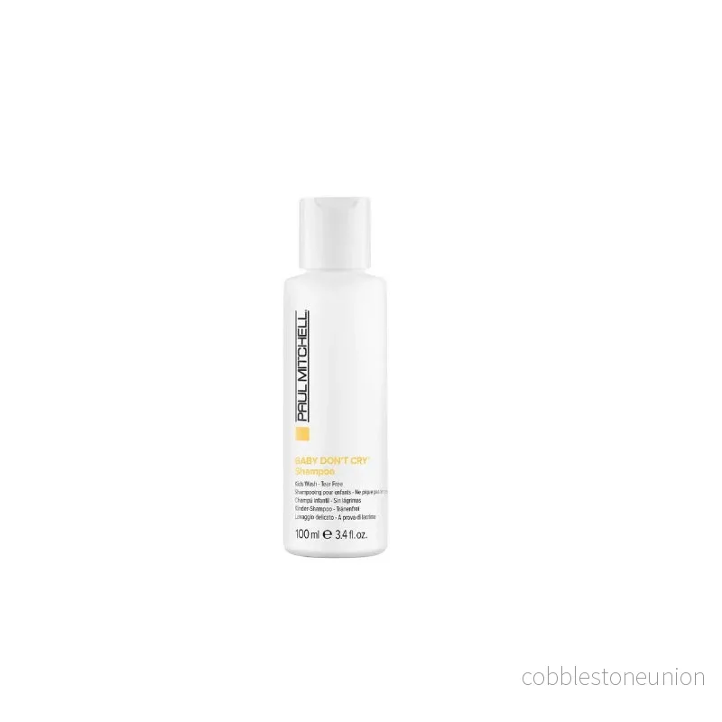 Paul Mitchell, Kids Baby Don't Cry, Parabenfri, Hårschampo, För rengöring, 100 ml