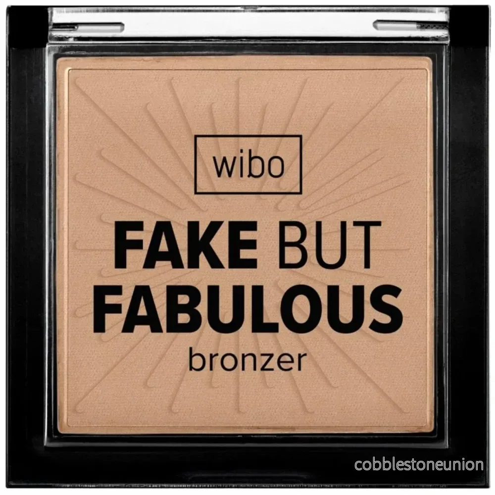 Wibo, Fake But Fabulous, Matt, Kompakt Bronzingpuder, 02, Kastanj, 9 g
